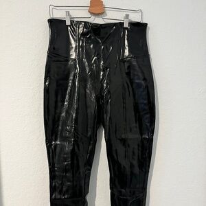 SPANX Faux Patent Leather Leggings